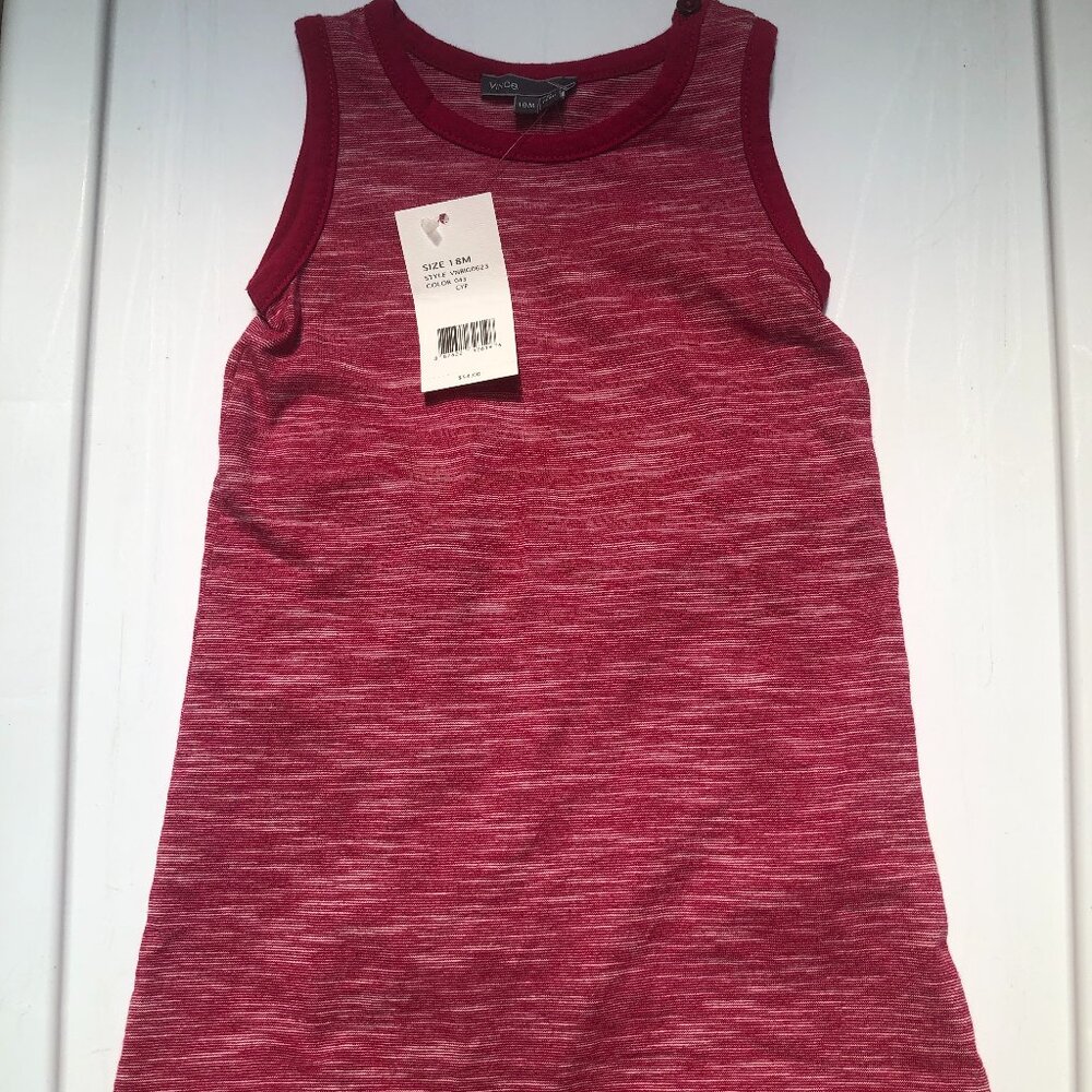 VINCE Size 18 month toddler dress with diaper pants